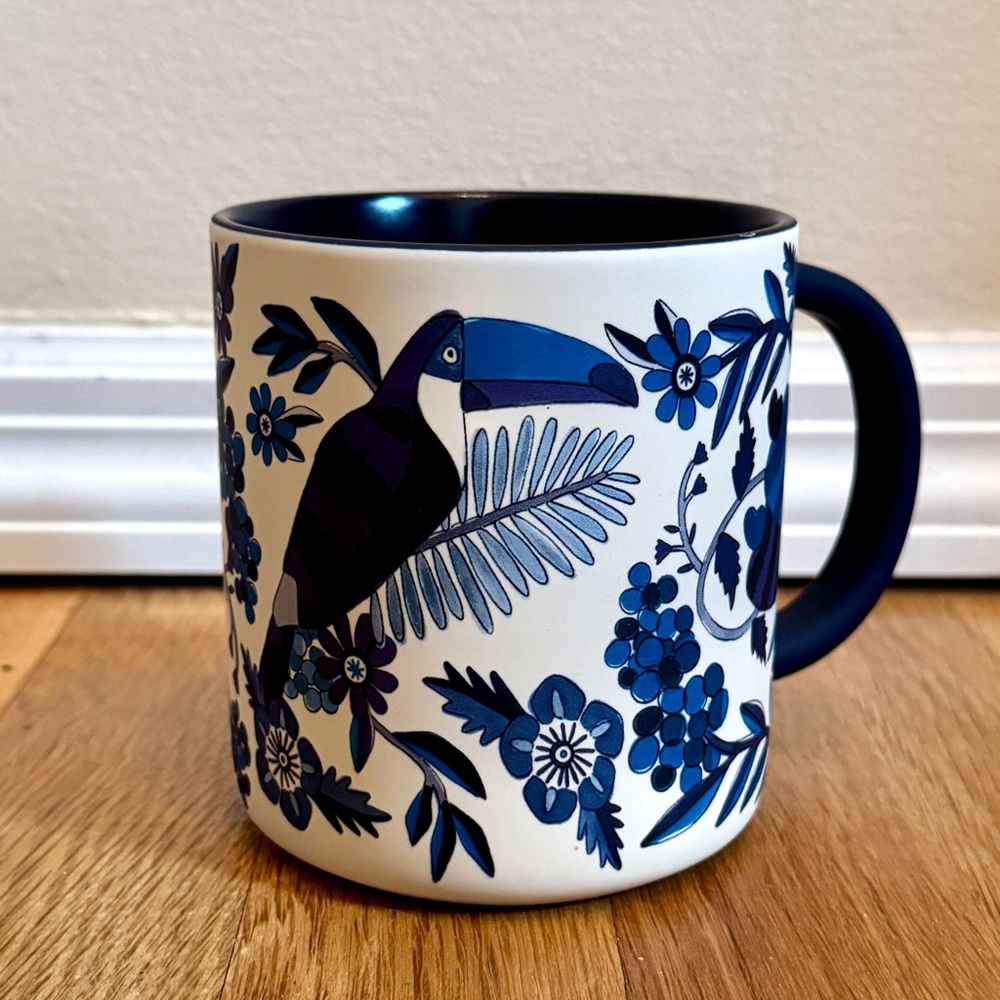 Starbucks Colorful Floral and Bird Art Tumblers and Mug Set - Picture 4 of 10